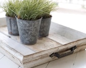 Shabby Chic Wooden Tray - BaytBoutique