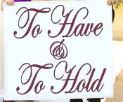 Here Comes the Bride Personalized Wedding Sign for Ring Bearer or Flower GIrl