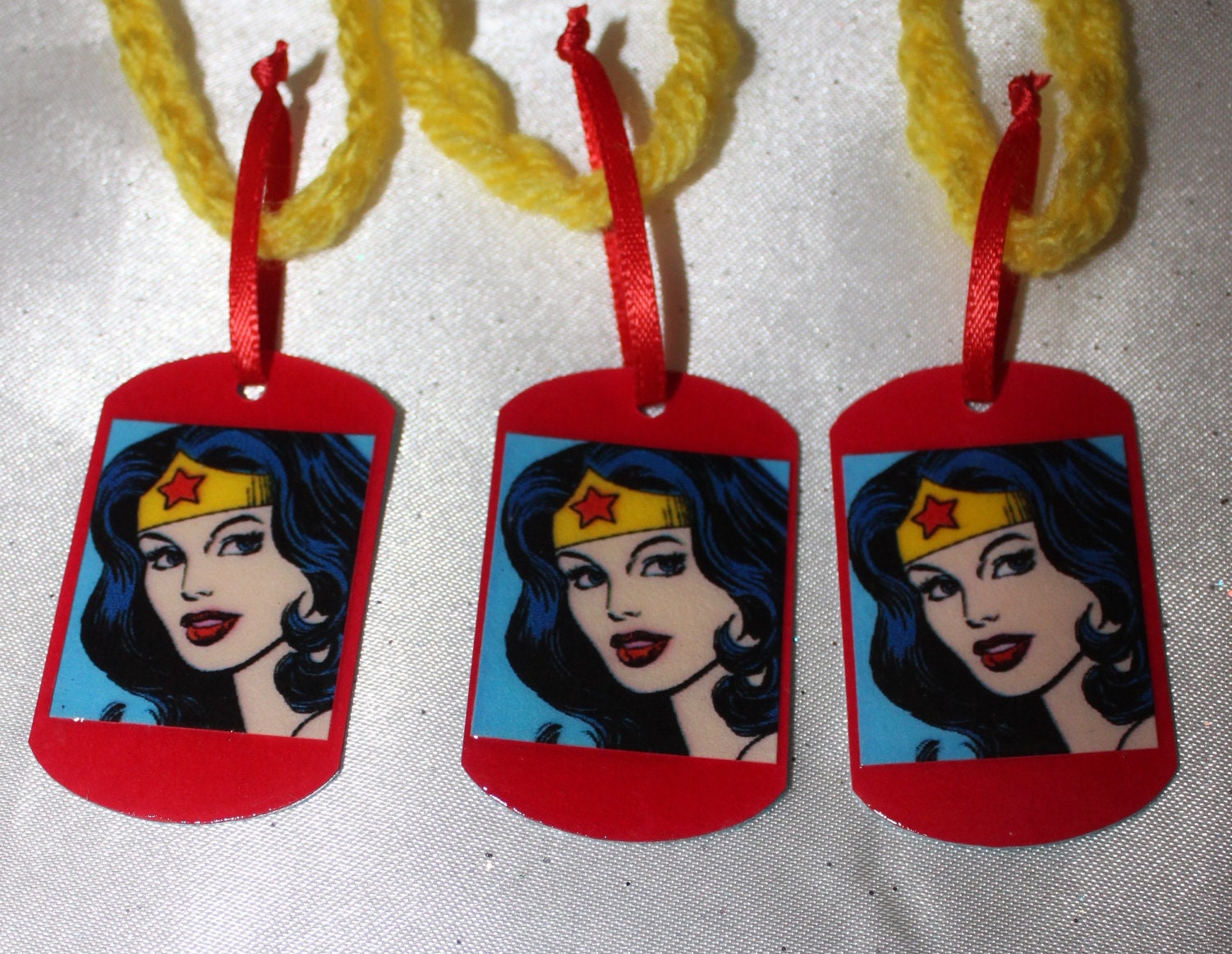 Wonder Woman Inspired Necklace - Party Favor Il_570xn