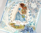Shabby Chic Book Card - Thinking of You