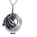 Vervain Necklace/Vampire Diaries inspired locket necklace/vampire jewelry/verbena necklace/openable/silver tone