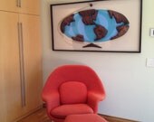 mid century modern eames era retro modern 60s witco world map wall sculpture danish modern googie