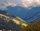 Colorado Mountains, 11x14 Print, Aspen Trees, Winter, Snow, Restful Wall Art, Unique Gift, Affordable Home Decor, Large Wall Art