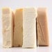 SPECIAL OFFER: set of 4 pure facial soap from different natural bases (shea butter, bee wachs, pumpkin oil, olive oil), 5 oz