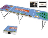 Custom Super Mario / Super Mrio Bros. NES Beer Pong Table