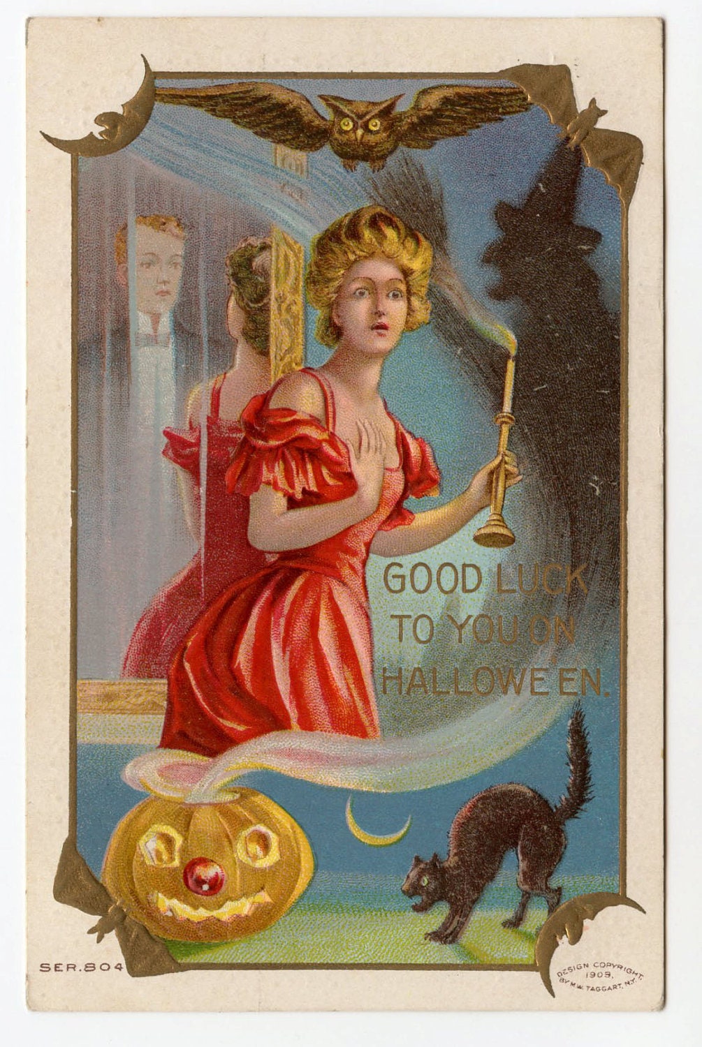 Vintage Halloween Postcards