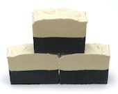 SPA Sea Salt & Charcoal Soap, SPA Vegan Detox Soap, Handmade Salt Soap, Charcoal Activated Handcrafted Soap