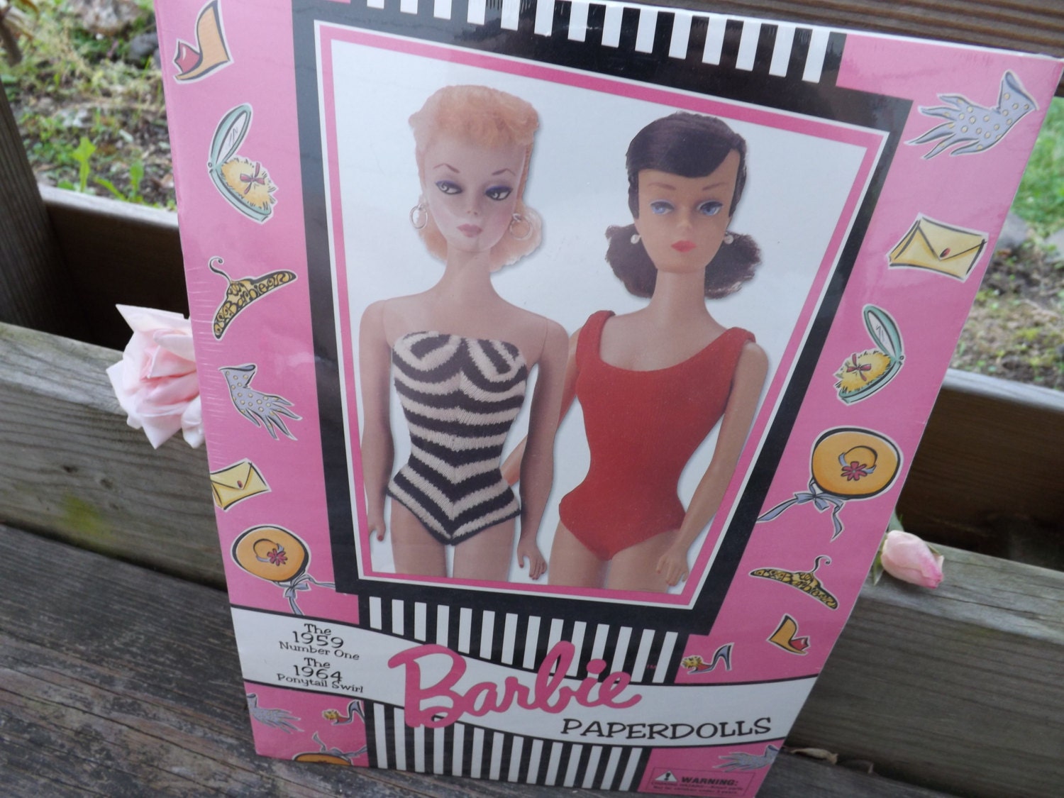 Vintage 80s Barbie Paper Dolls in Original Package