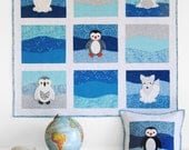 Polar Babies Quilt and Pillow PDF pattern