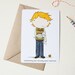 Postcard - Colin the Snail Collector - Single Card (Blank)