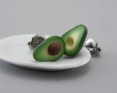 Avocado - Studs / Post Earrings