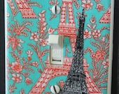 Eiffel Tower Light Switch Cover