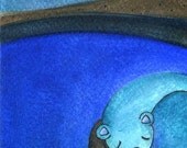 blue lake 2 - the sleeping bear  ( Print )