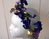 Velvet Violas Fairy Queen Crown