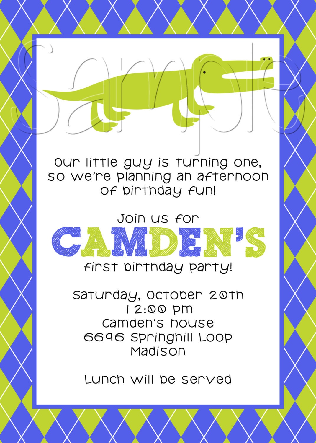 Custom Printable Batman Birthday Party Invitation Carissa