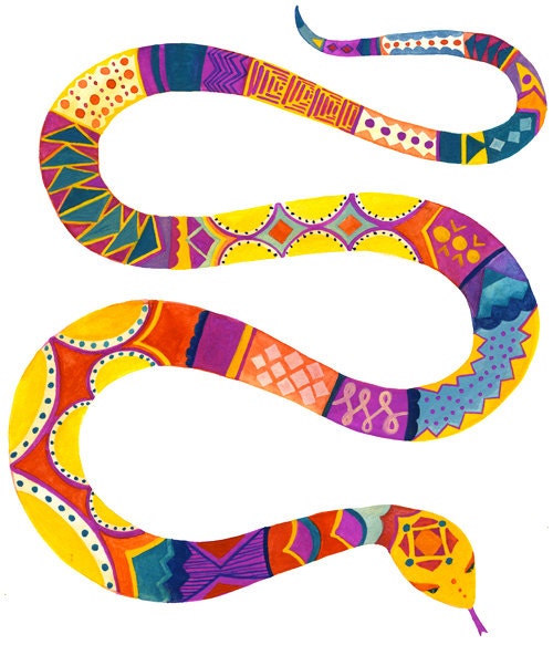 Year of the Snake Print