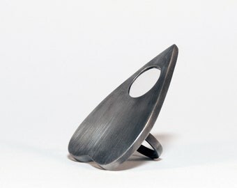 planchette. large oracle ring.