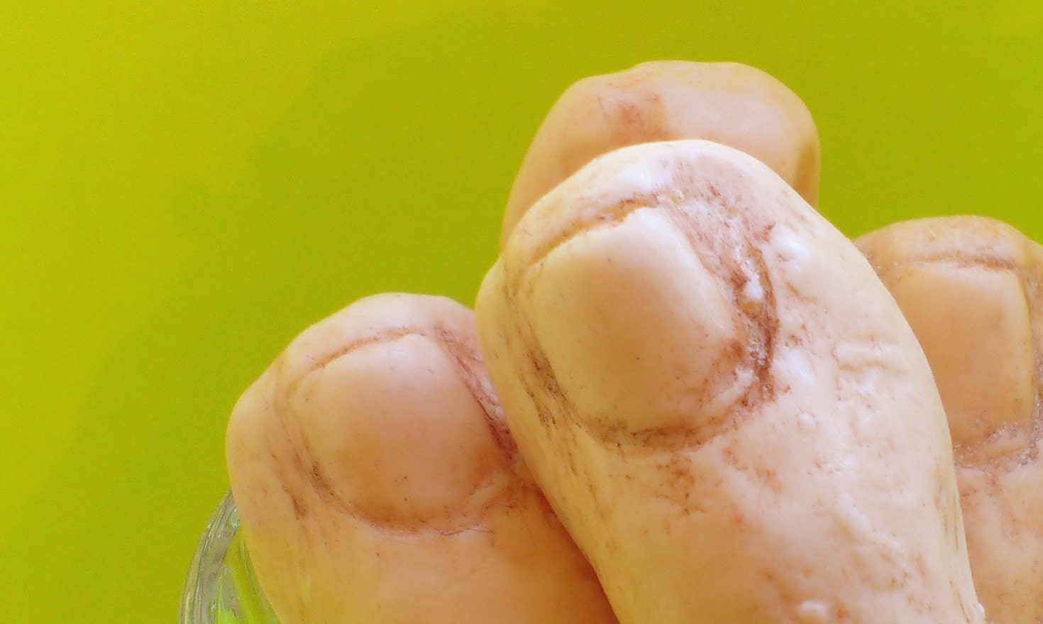 BIG Toe soap with toe tag