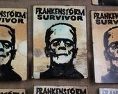 Frankenstorm ACEO Artist Card