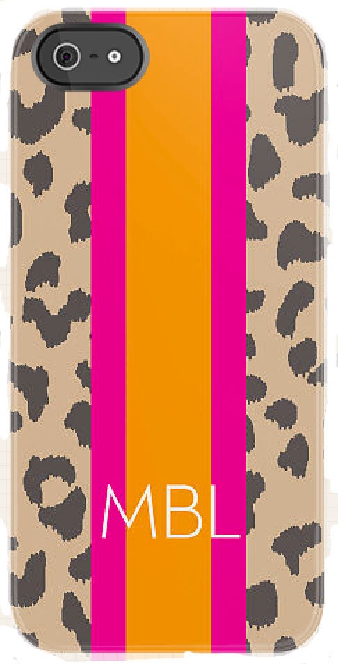 Personalized Cheetah iPhone case