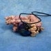 Deep Space Nautilus Necklace, Handmade Polymer Clay Jewelry