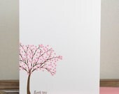 Thank You Cards . Thank You Notes . Cherry Tree . Stationery . Stationary - Cherry Tree