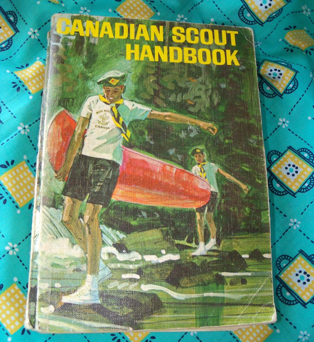 SALE Vintage Canadian Scout Handbook