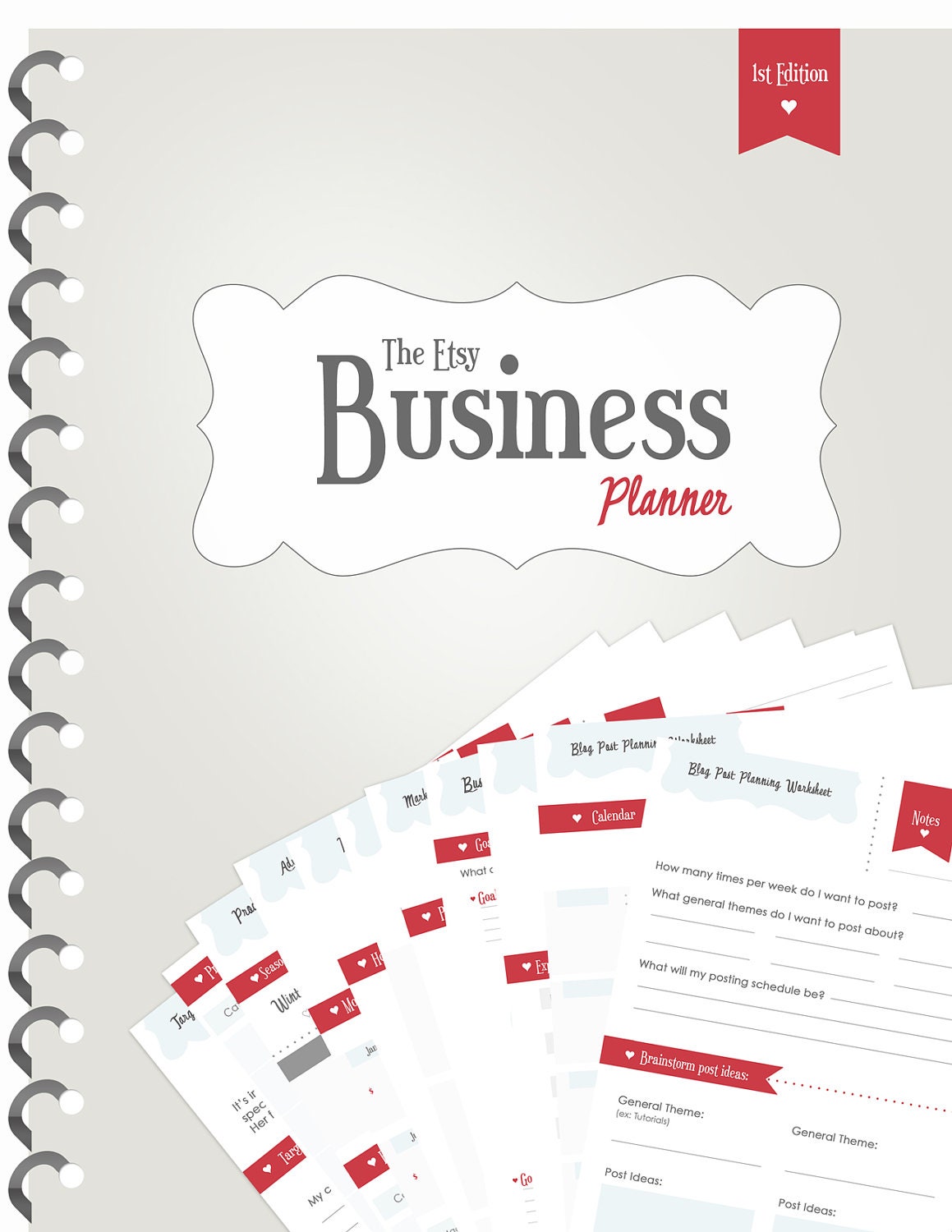 The Etsy Business Planner - BRAND NEW