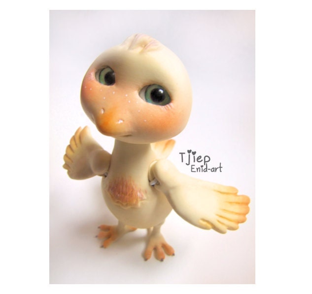 Ball jointed doll Tjiep - beige version -