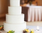14" Rustic Wood Tree Slice Wedding Cake Base or Cupcake Stand for your Event and Party or even a Newborn Photo Prop