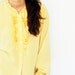 Mustard Yellow Vintage Ruffle Blouse