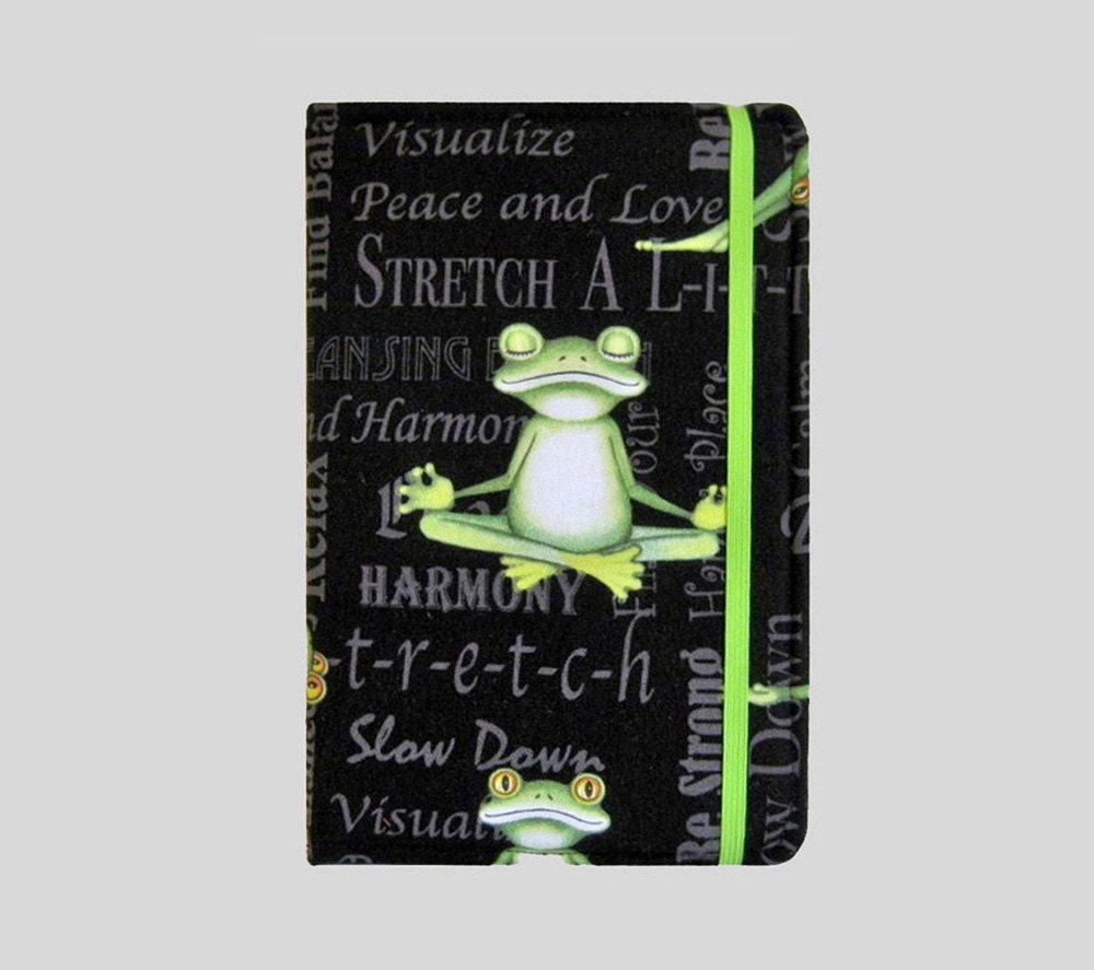 SALE Kindle Cover Hardcover Kindle Case Nook Cover Nexus 7 Cover Nexus 7 Case Custom eReader Cover Yoga Frogs
