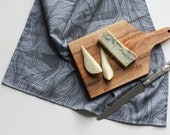 Organic Cotton Napkins (set of 2) Blue Ships