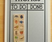 CHORE CHART COMBINATION - Set includes Chore Chart & Mix and Match Magnet Set of 12