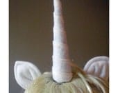 Unicorn Ears & Horn, White. My Little Pony. Original Design.