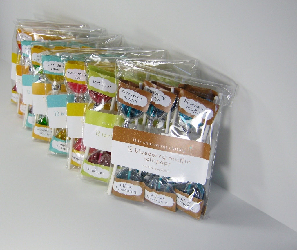 8 Dozen Lollipops - Choose Your Flavors - Price of 7 Dozen