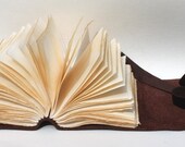 Aged Espresso - Leather Journal or Sketchbook - Handmade