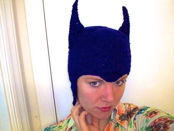 The Capped Crusader / Punny Named Batman Hat