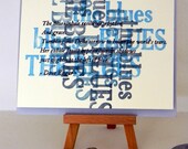 Blues Note Card (set of 2 cards)