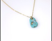 Turquoise Petite Meteorite