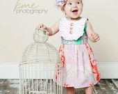 Girls Spring Summer Dress - "Popsicle Party Dress"