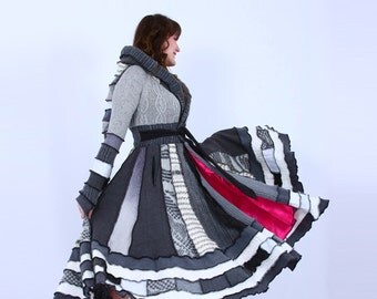 One of a Kind Knit Coat - Reserved for Geneve - Dryad Dream Coat