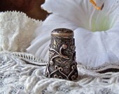 Vintage Sterling Silver Thimble