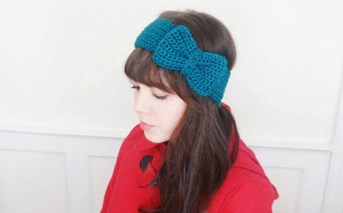 Crochet Bow Headband