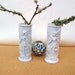 Beach Cottage Decor Tall Decorative Vases Sea Blue Fairies Ceramic Flower Vases