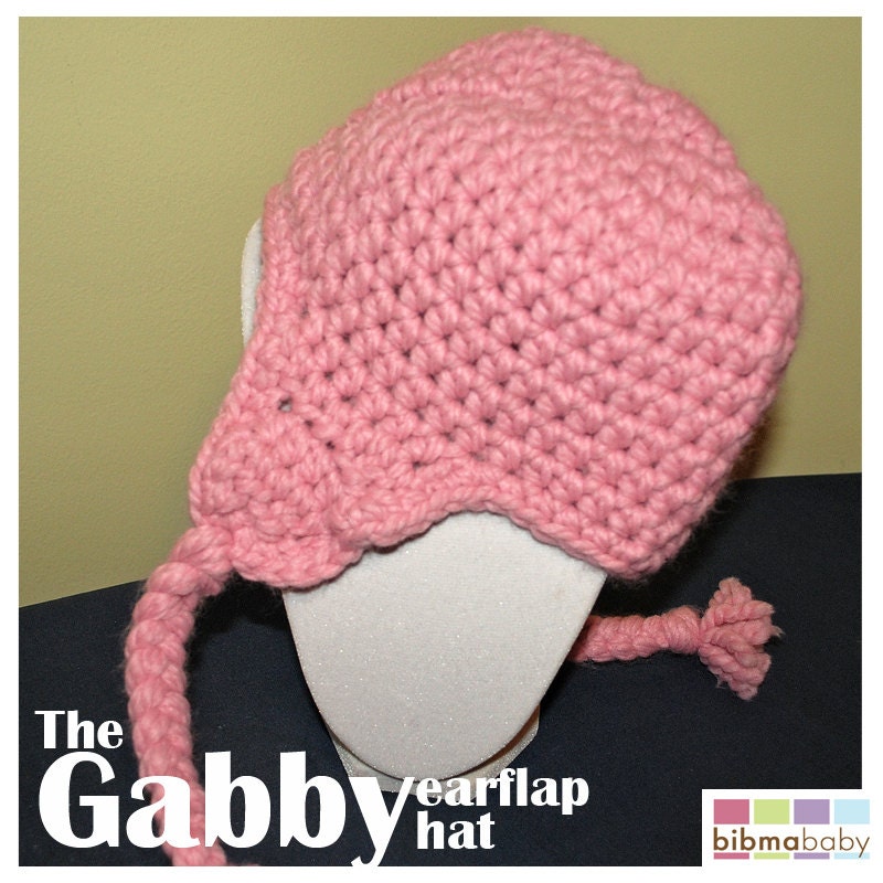 Gabby Earflap Hat - Size 12-18 months