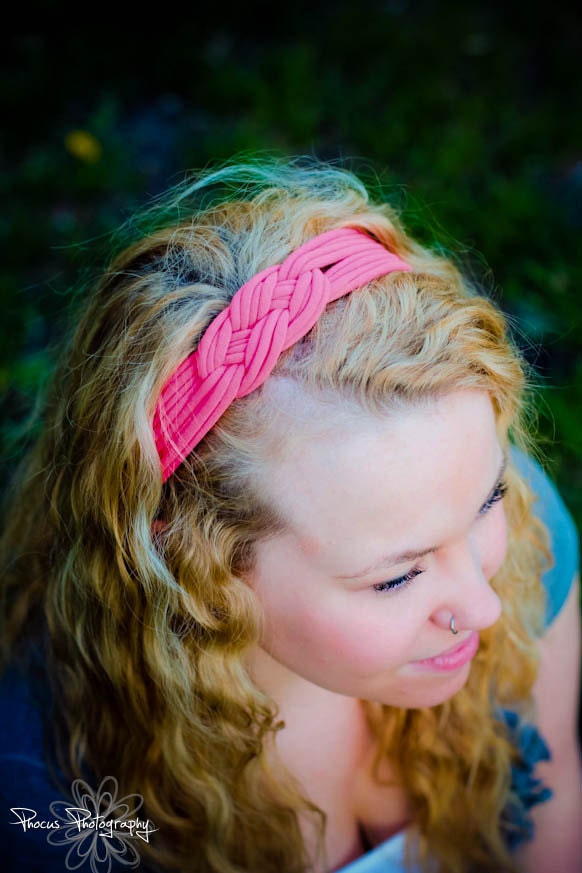 SALE Set of 3 SAILOR Knot Stretch Jersey Upcycled Headbands PHOTOGRAPHY Prop