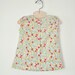 summer blooms. sleeveless button down toddler dress
