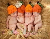 Pumpkin Hat - Crochet