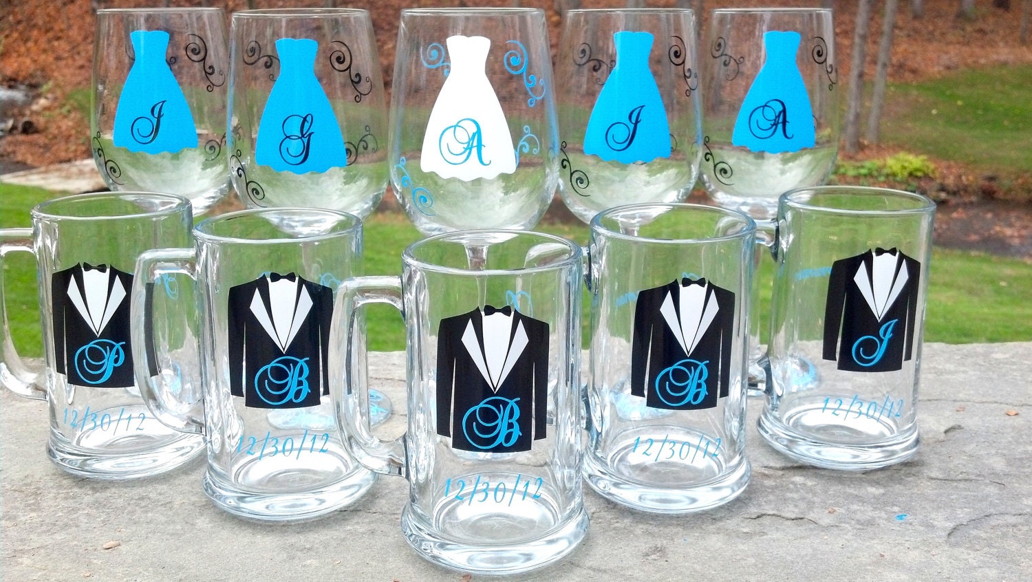 Custom listing for ruthgustafson, 18 glasses